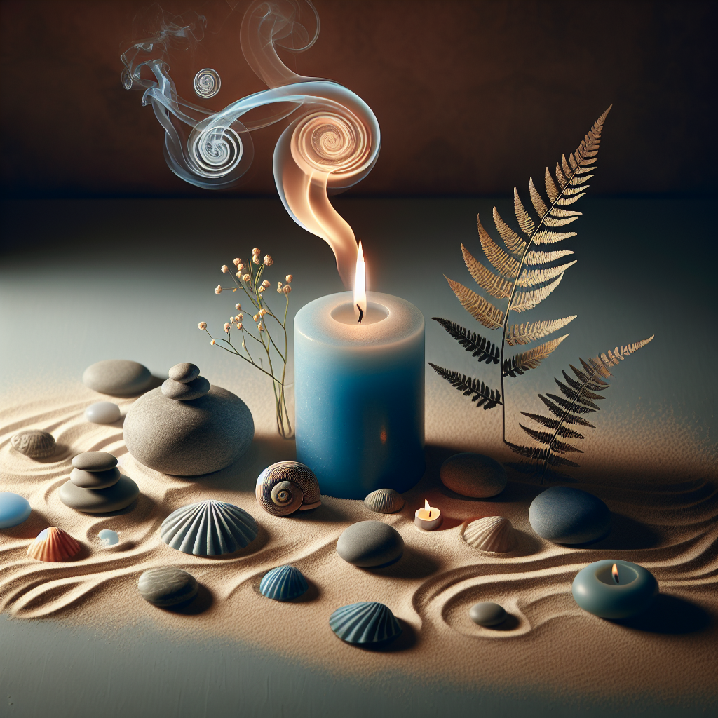 blue candle meditation