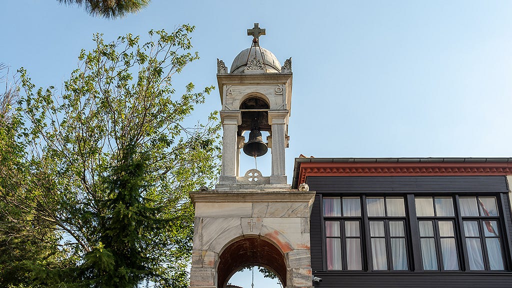 The church on the top of the hill