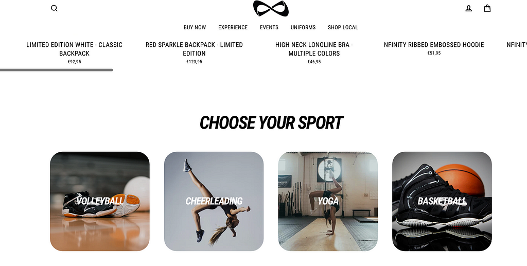 Nfinity brand athletic-footwear-market