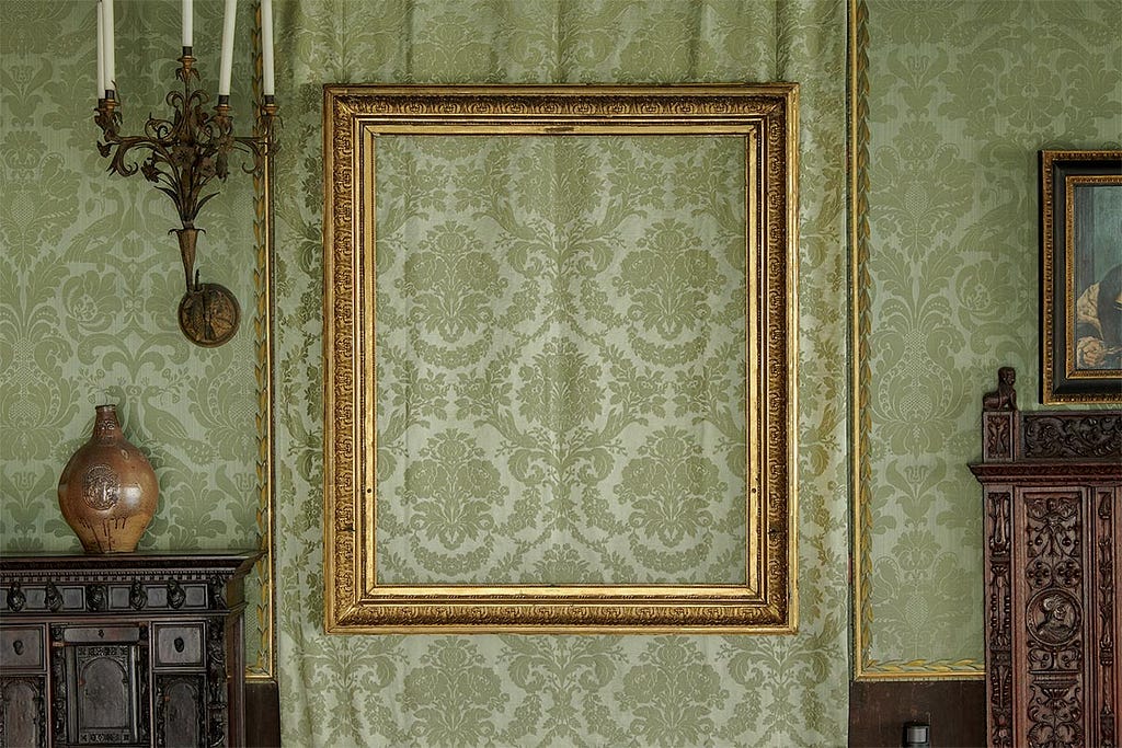 Isabella Stewart Gardner Museum — Empty Picture Frame