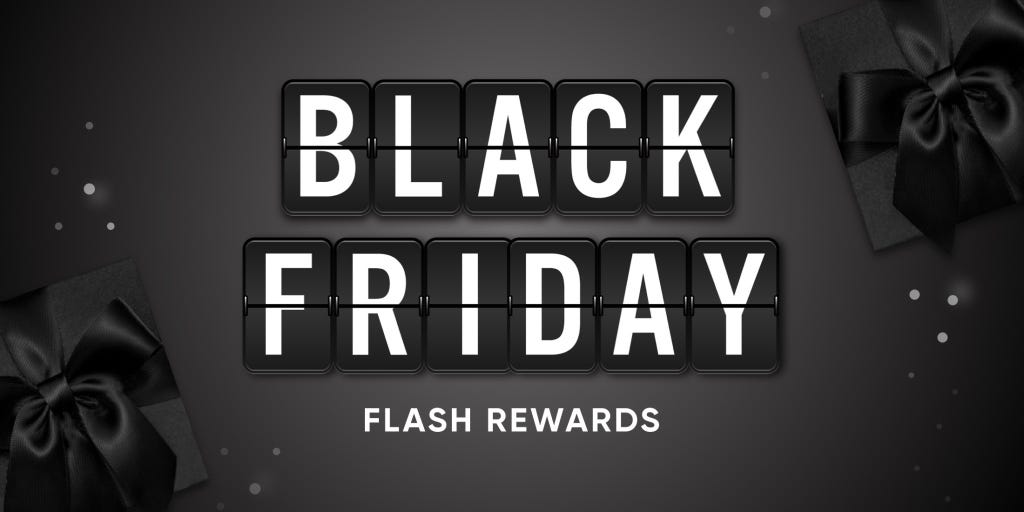 Black Friday Flash Rewards graphic