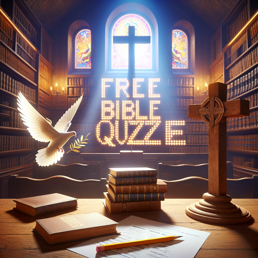 Test Your Biblical Knowledge: Engaging and Free Bible Quizzes for All Ages! - BGodInspired image