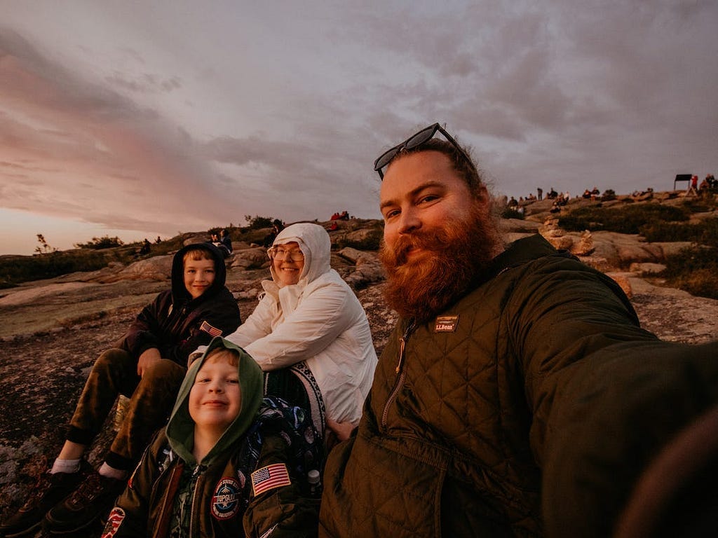 The family of four started their journey in 2018.