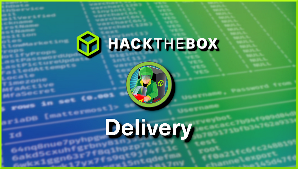 Hack The Box Delivery Writeup