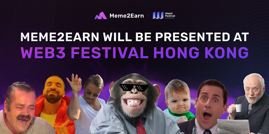 meme to earn meme2earn will be presented at web3 hong kong festival