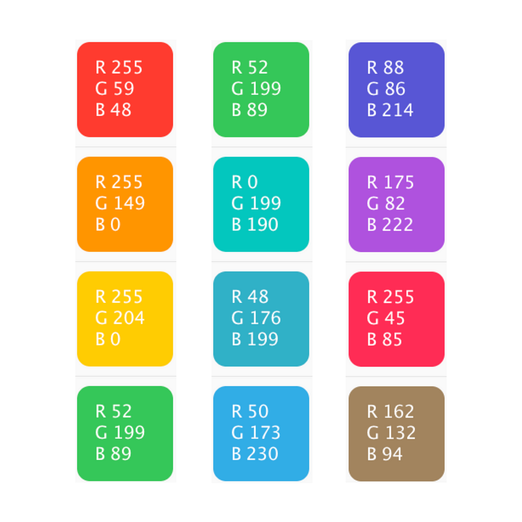 How to design iOS apps — Colour palette
