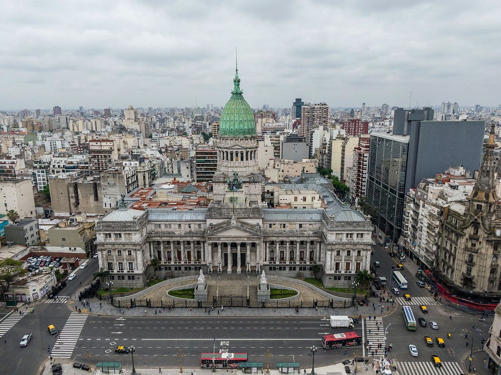 Argentina capital city square