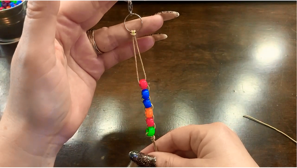 DIY: How to make a row counter bracelet