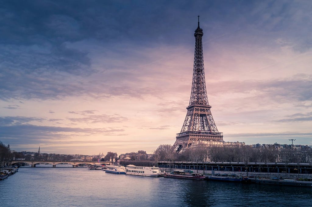 City Breaks Explorer — Top 10 Places in the World to Visit — Eiffel Tower River Seine Paris France