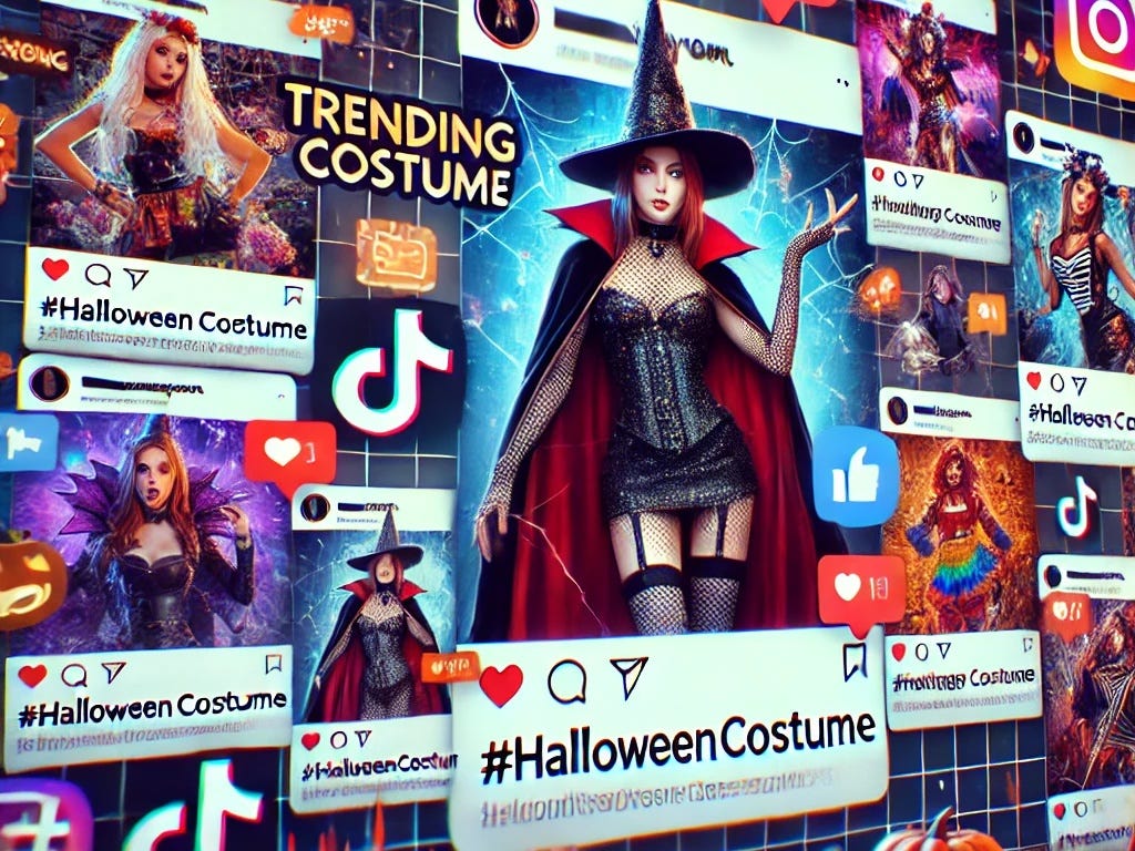 The Influence of Social Media on Halloween Bikini Trends