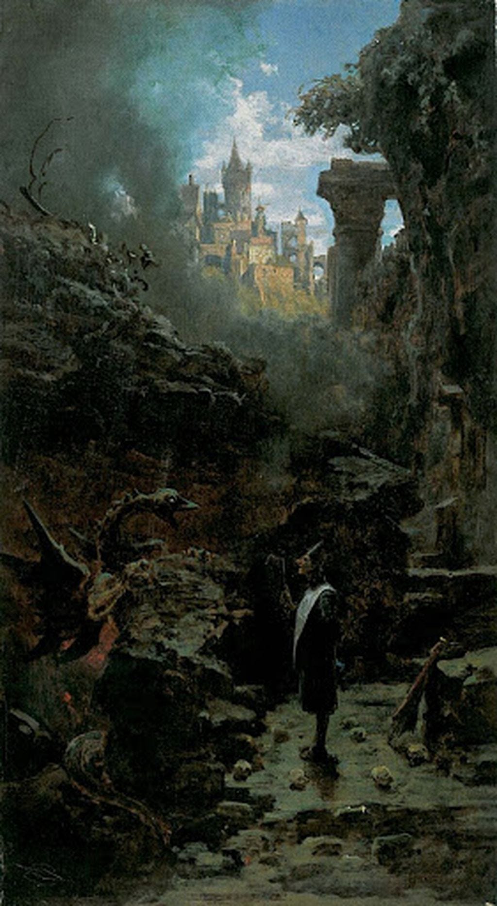 Carl Spitzweg Der Hexenmeister-done