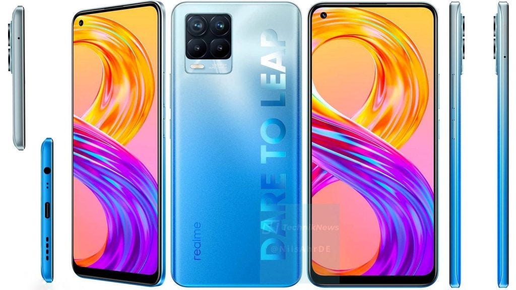 Realme 8 Pro Display and Design