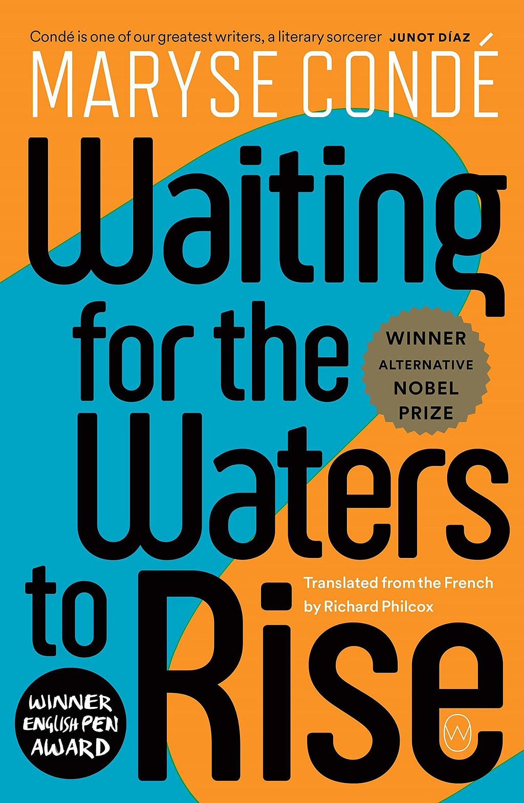 Book cover of Waiting for the Waters to Rise by Maryse Condé