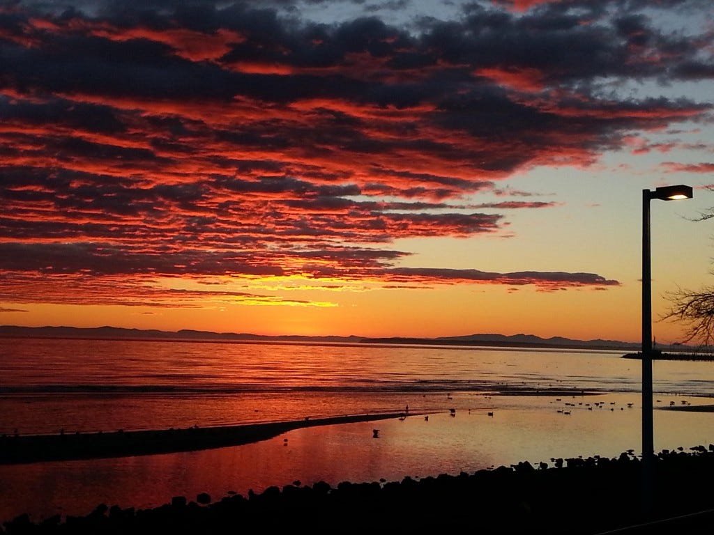 White Rock Sunset, October 2013