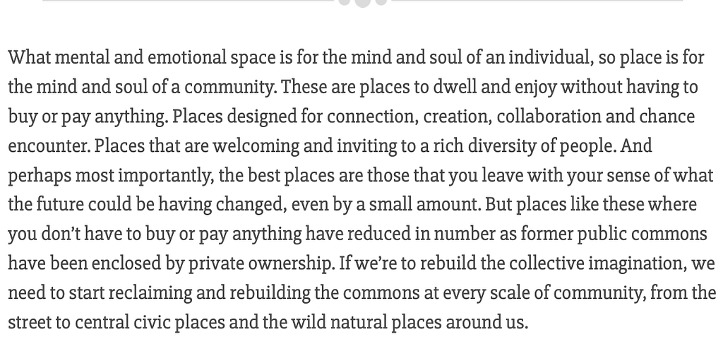 Quote from Rob Hopkins blog on the sundial about place conditions link: https://www.robhopkins.net/2020/06/30/int