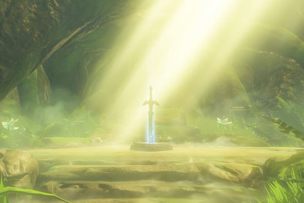 La Master Sword di Link