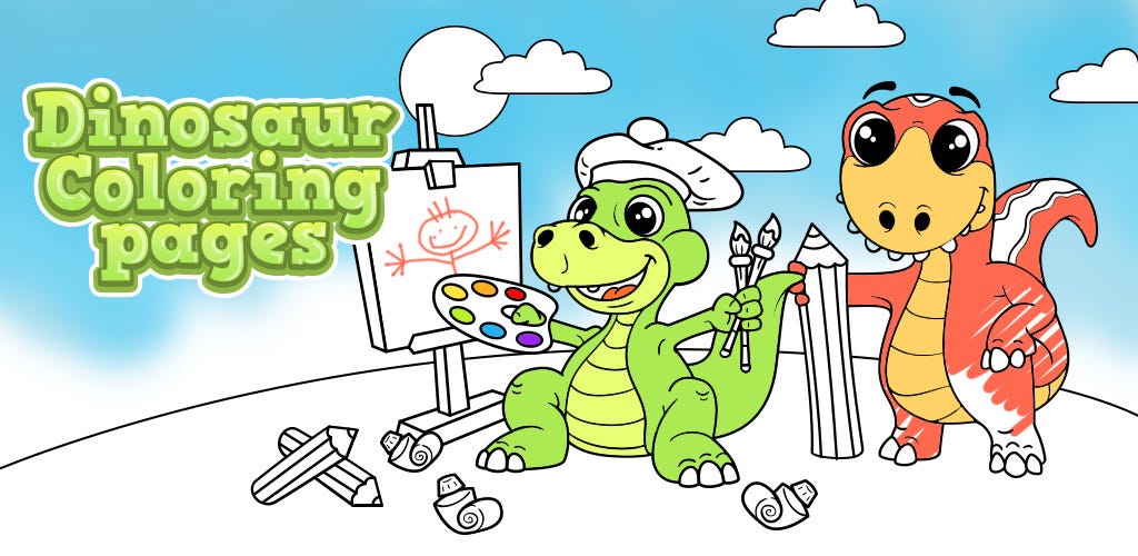 dinosaur coloring pages