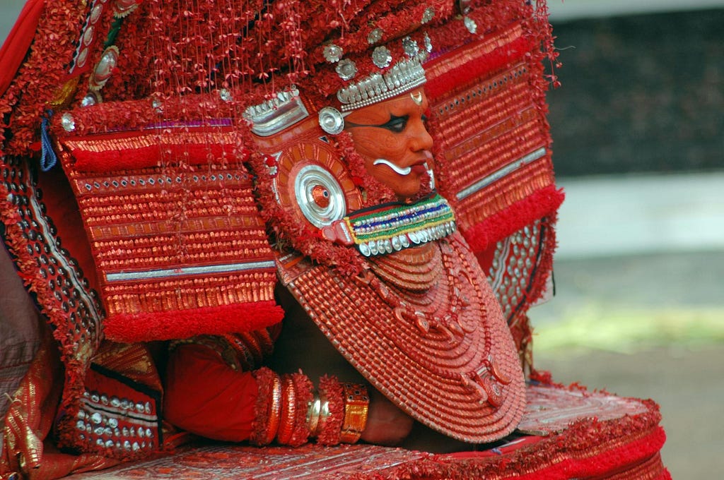 tribal art form during a festival,Varna-Sankara