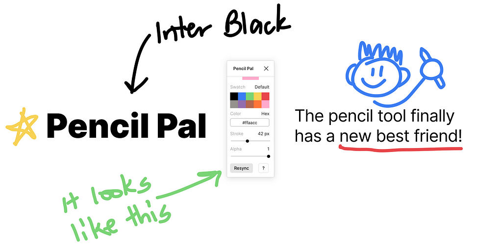 Pencil Pal plugin for Figma by Nelson Taruc