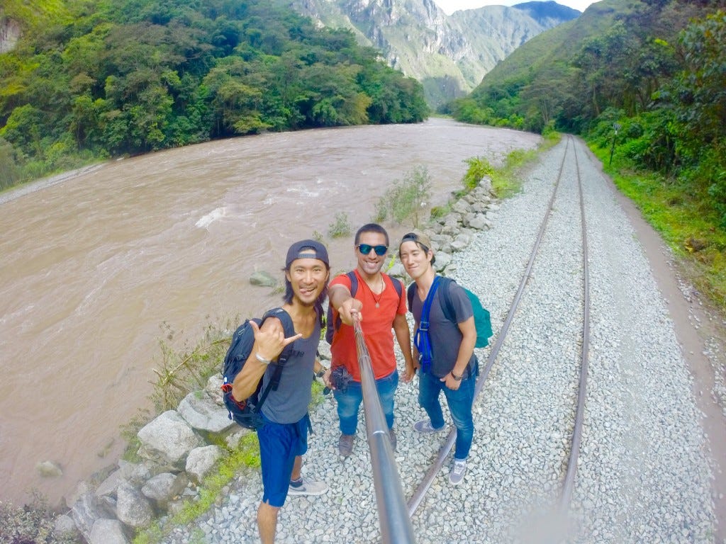 Camino a Aguas Calientes- Perú 