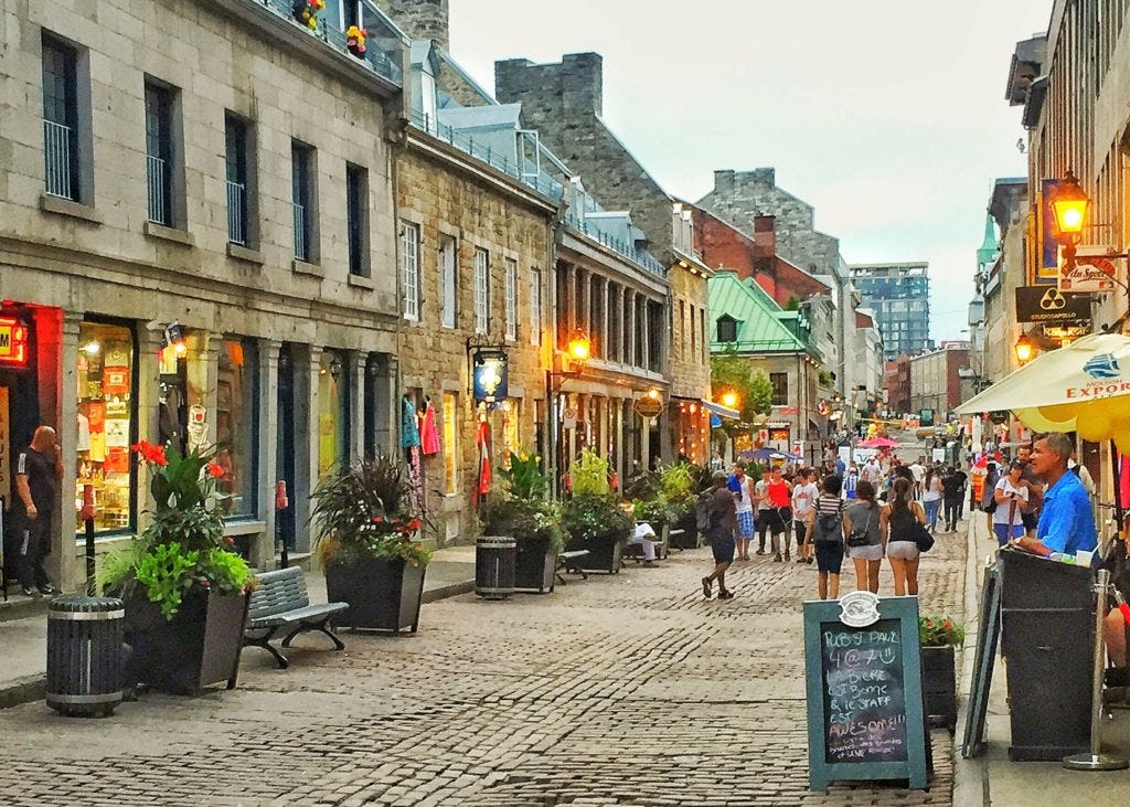 Digital Nomad Notes: Old Town Montreal