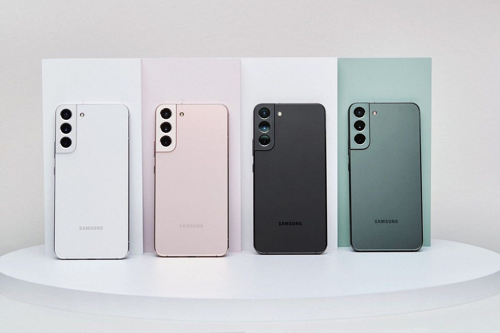 Samsung Galaxy S22 renkleri