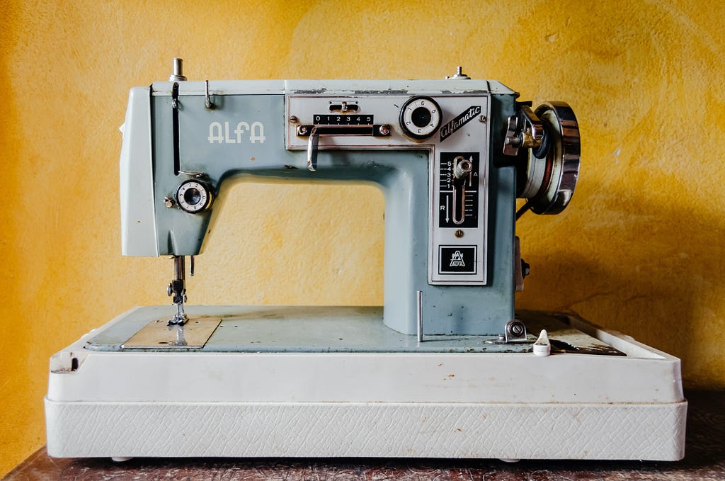 A sewing machine. Picture for representational purposes.