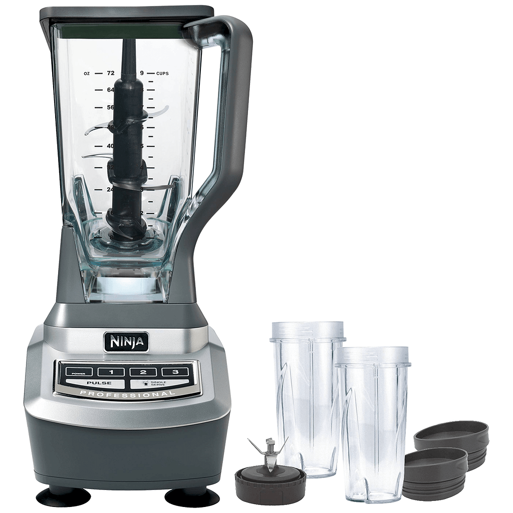 Ninja Professional Blender with Single Serve Cups (BL740)