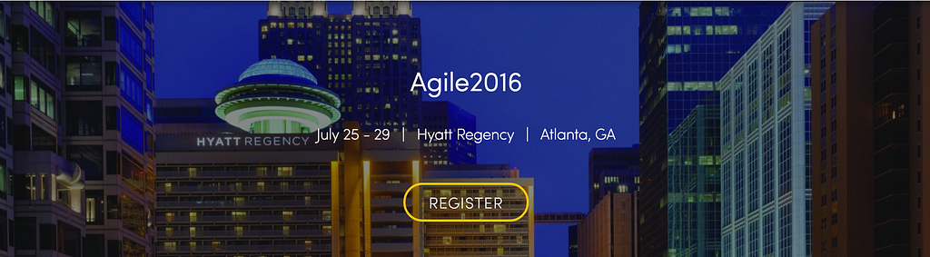 Agile 2016 - Portada