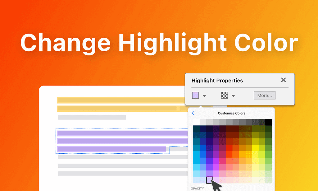 How to Change Highlight Color in Adobe Acrobat Pro?