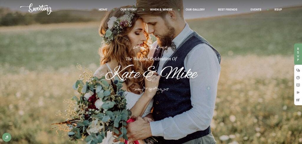 Wedding WordPress Theme