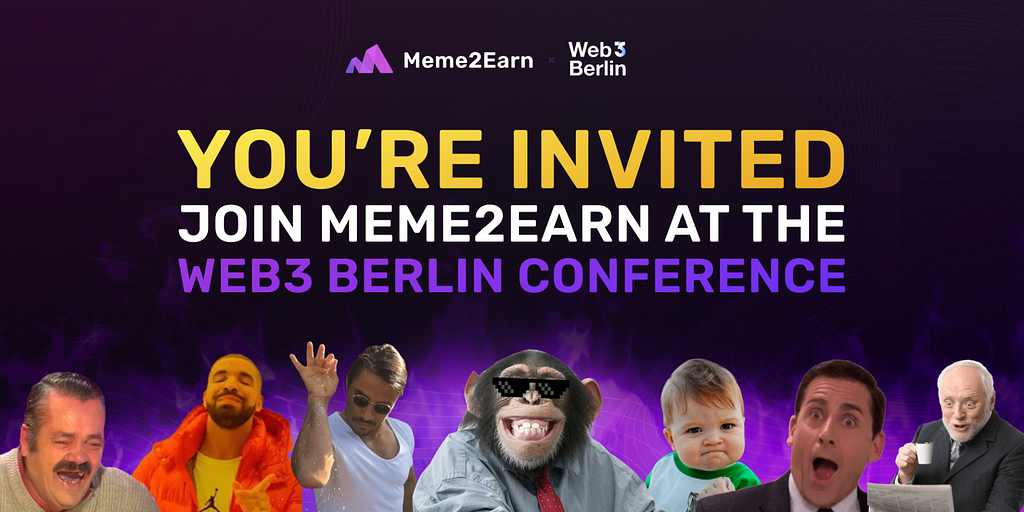 Meme2Earn Joins Web3 Berlin Conference