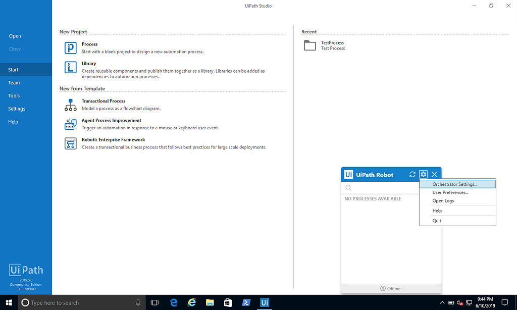 orchestrator uipath community