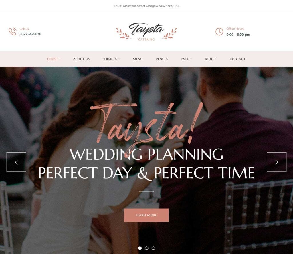 Wedding WordPress Theme