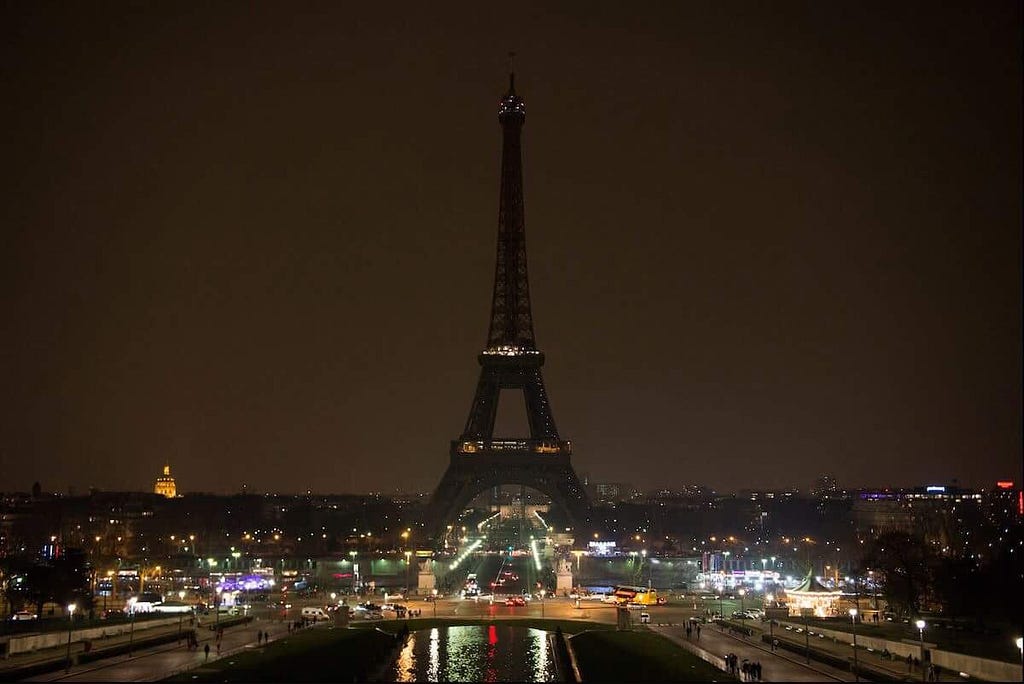 Paris’ Eiffel Tower: A Beacon Dimmed in Solidarity with Moroccan Tragedy