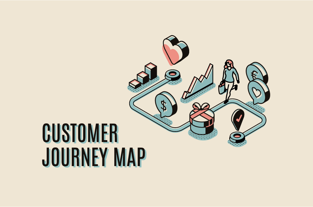 Customer Journey Map illustration from Freepik.com