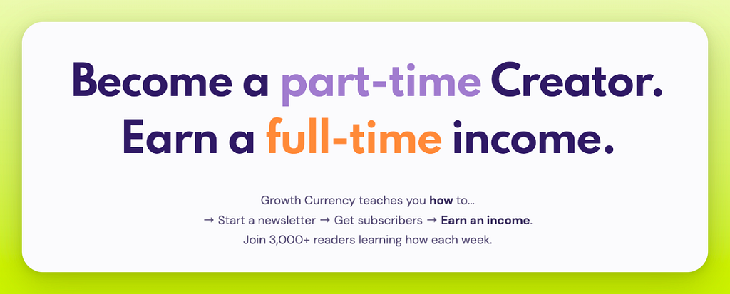 Growth Currency interview by Newsletter Circle