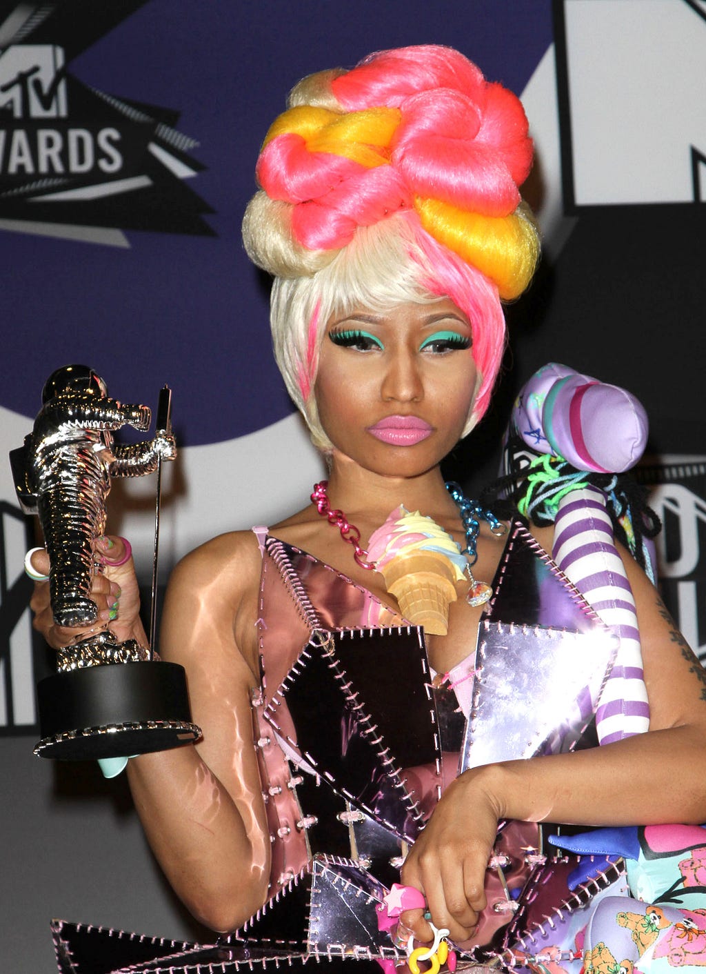 Nicki Minaj 2011 MTV Video Music Awards held at LA Live - Press Room Los Angeles, California - 28.08.11 Mandatory Credit: FayesVision/WENN.com