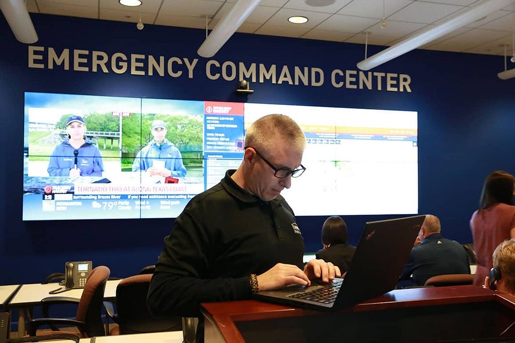 Lowe’s Emergency Command Center