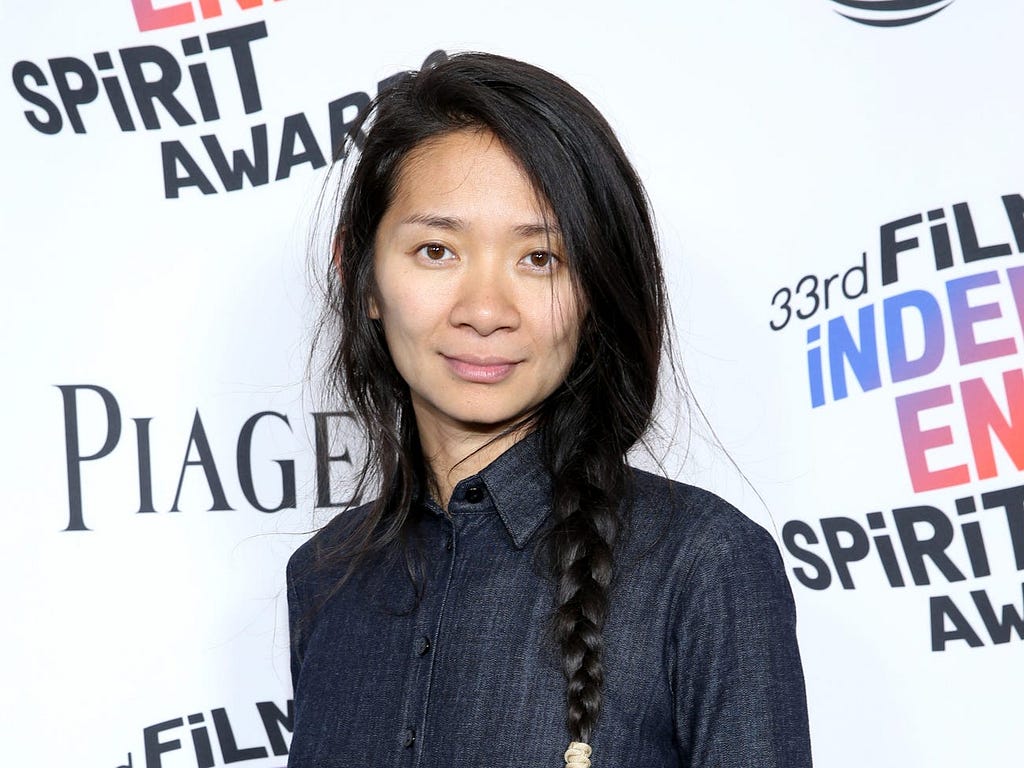 Director Chloe Zhao in 2018.