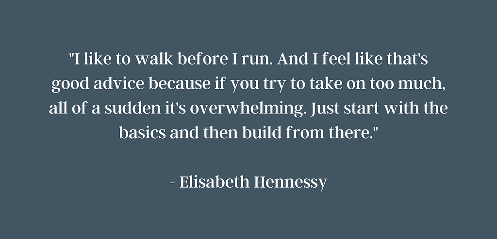Quoting Elisabeth Hennessy