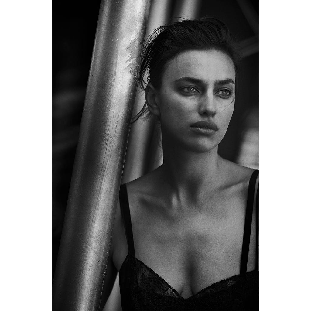 Peter Lindbergh photography Irina Shayk