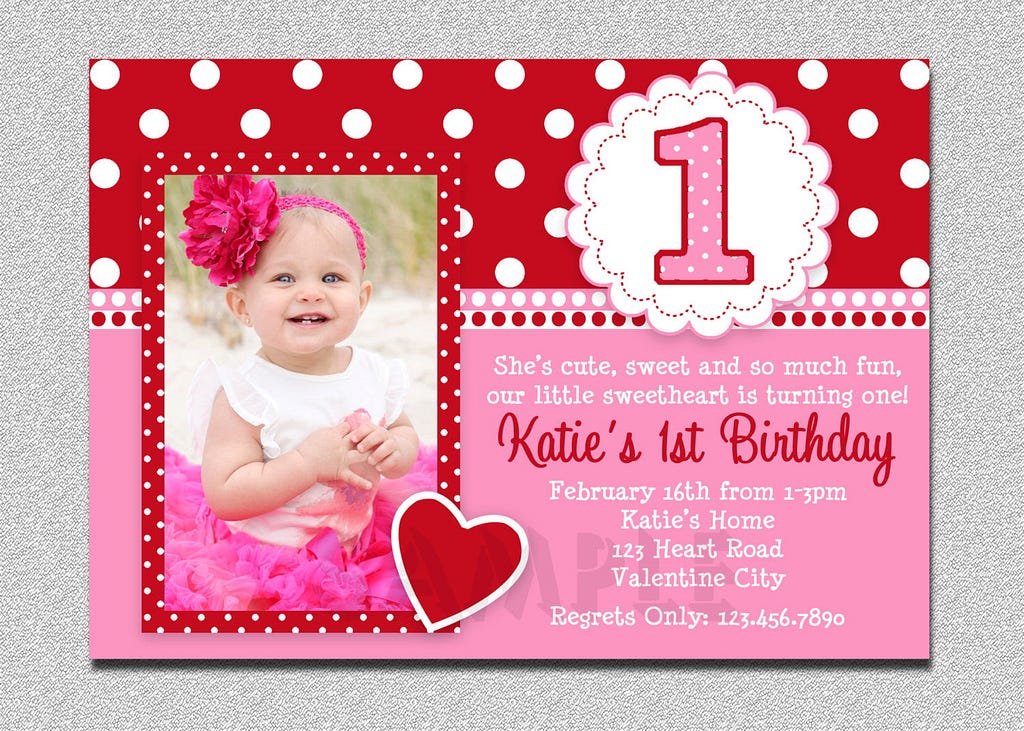 Free Printable First Birthday Invitations Bagvania FREE Printable Invitation Template