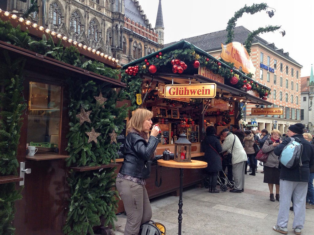 Gluhwein at Christmas Markets