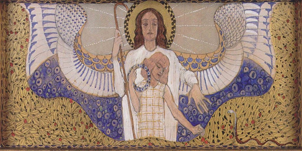 Koloman-Moser-Am-Steinhof-Church-Design-for-the-Right-Side-Altar-Guardian-Angel-1904-Image-via-wikiart.org__result