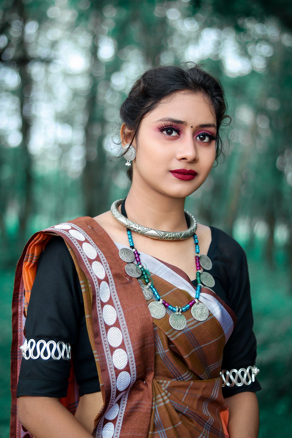 Handwoven Tussar Silk Saree