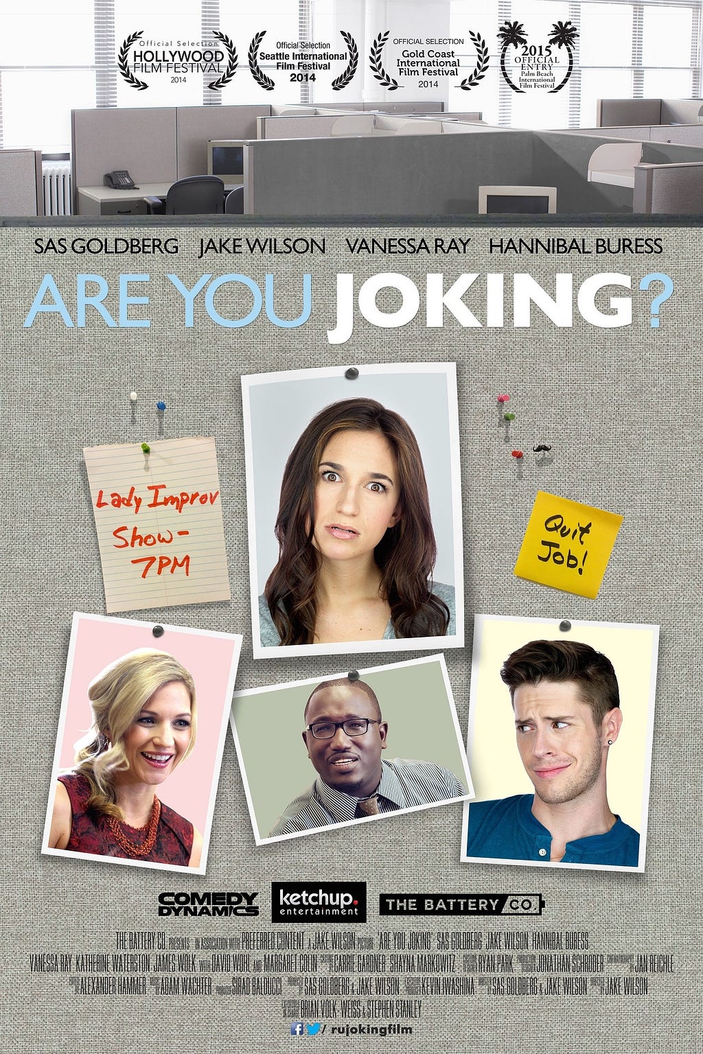 Are You Joking? (2014) | Poster