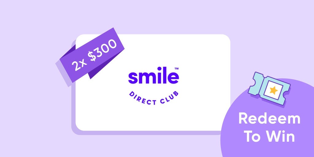 Win a $300 SmileDirectClub gift Card