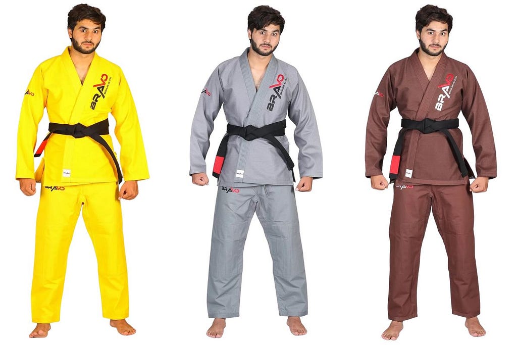 Bjj gi colors