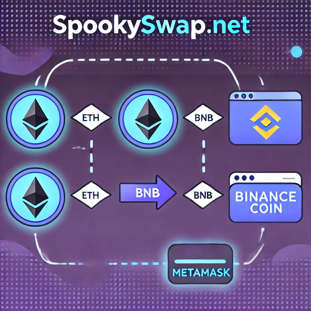 How to swap ETH to BNB, SpookySwap guide, swap Ethereum to Binance Coin, DeFi exchange tutorial, SpookySwap tutorial, cryptocurrency swap guide, MetaMask setup for swaps, DeFi trading on SpookySwap.